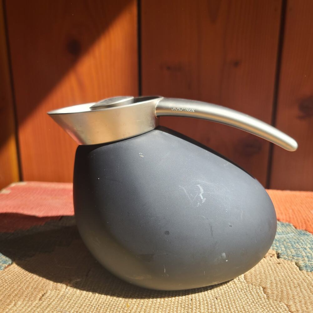 Georg Jensen Quack Jug thermo Coffee pot design by Maria Berntsen Made Denmark
